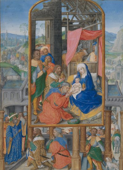 Manuscript Illumination with Adoration of the Magi, c.1515-25 by Netherlandish School